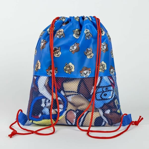 Rantapyyhe The Paw Patrol Sininen 27 x 33 x 7 cm 3 Kappaletta