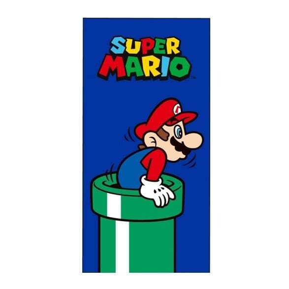 Super Mario Bros microfibre beach towel