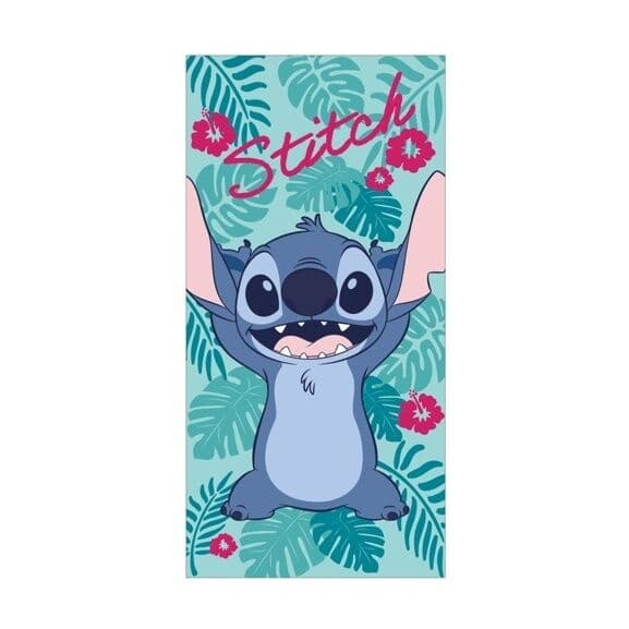 Disney Stitch microfibre beach towel