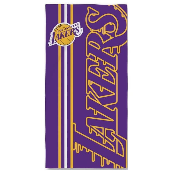 Los Angeles Lakers cotton beah towel