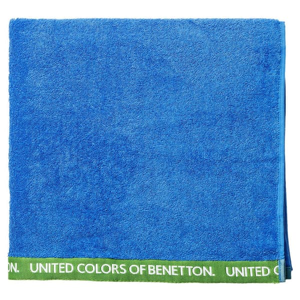 Benetton 90x150 Cm Håndklæde 2 Enheder Blå  Mand