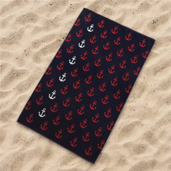 Strandbadduk Secaneta SA000269-021 Röd 100 x 170 cm