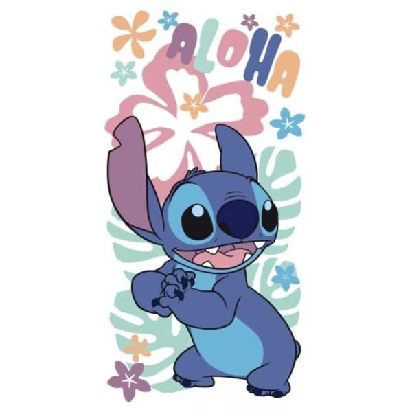 Snabb torkande Badhandduk Lilo och Stitch Aloha 70X140cm