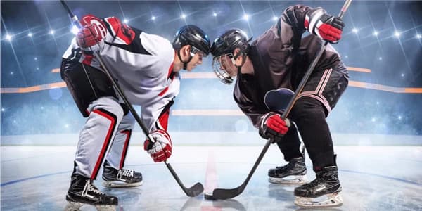 Badhandduk Ishockey 70X140cm 100% bomull