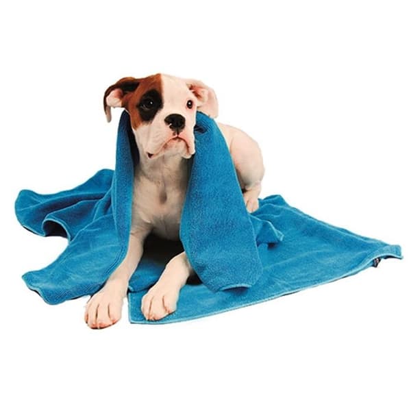 Ibañez "Microtowel" servett i mikrofiber, torkar snabbt och passar perfekt för hundar och katter.