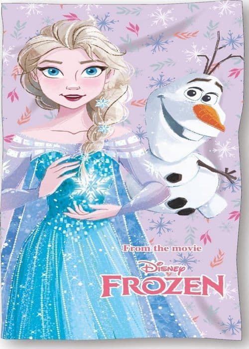 DRAP DE PLAGE REINE DES NEIGES 70 X 140 CM