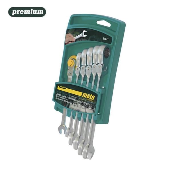 6 P.LLAVE CRIQUET ART 8,10,11,13,14,17MM EWJ1