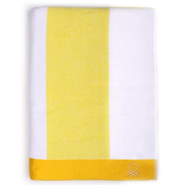 CASA BENETTON 100 % BOMULL 450 G/M2 STRANDHANDDUK (90X160 CM) GUL