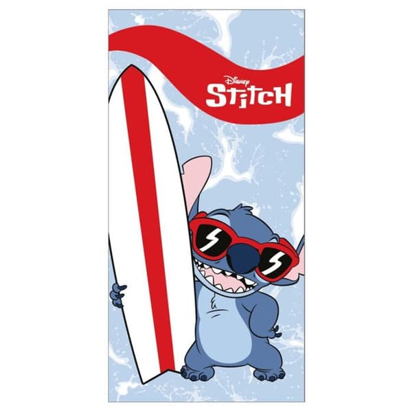 Disney strandhandduk barn Lilo och Stitch Surf 70 x 140 cm (snabbtorkande) Referens: AYM078107