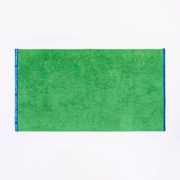 Benetton Rainbow Beach Handduk Grön (160 x 90 cm)