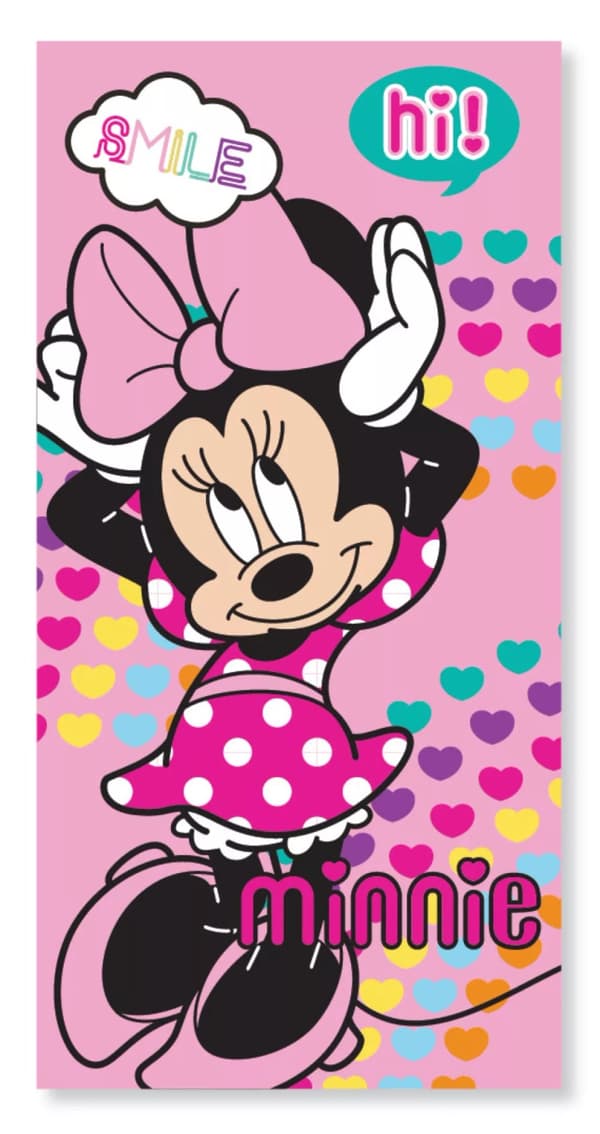 Badhandduk Disney Mimmi 70x140 cm