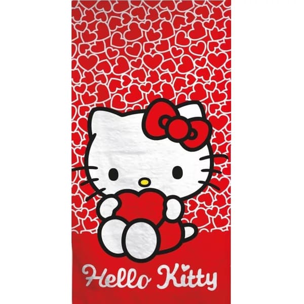 Badhandduk Hello Kitty 70x140 cm