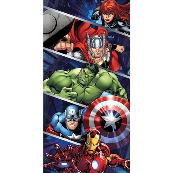 Badhandduk Avengers 70x140 cm