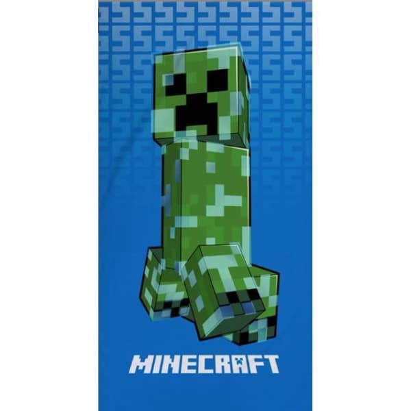 Minecraft SSS strandhandduk 70*140 cm, 100%. bomull