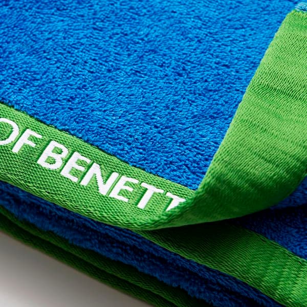 Benetton BE143 Strandhandduk Blå 160 x 90 cm