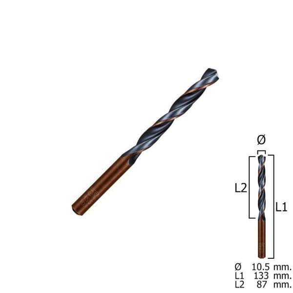 Broca Alpen Hss Sprint Master Ø 12,50 mm. (Blister 1 styck)