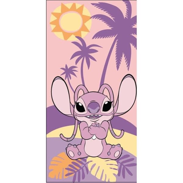 Disney Lilo och Stitch Paradise strandhandduk 70 x 140 cm (snabbtorkande) Referens: AYM079159