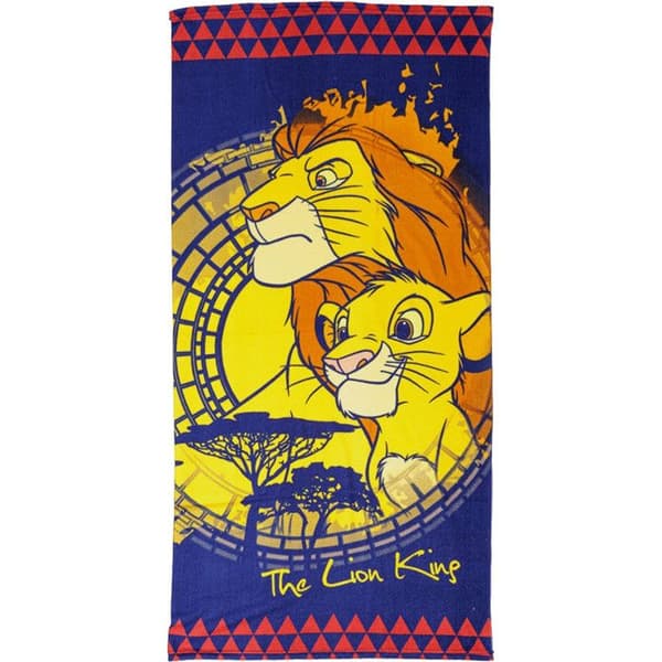 Disney Le Roi Lion Legacy, strandhandduk 70*140cm (snabbtorkande)