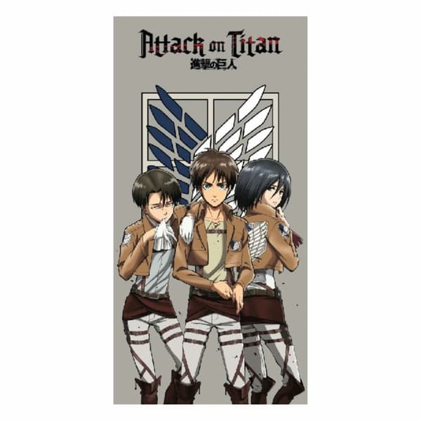 Strandbadduk Attack on Titan 70 x 140 cm