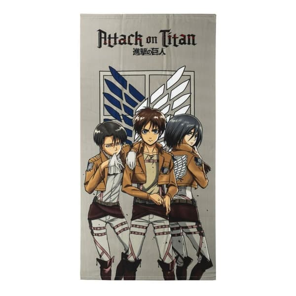 Strandbadduk Attack on Titan 70 x 140 cm