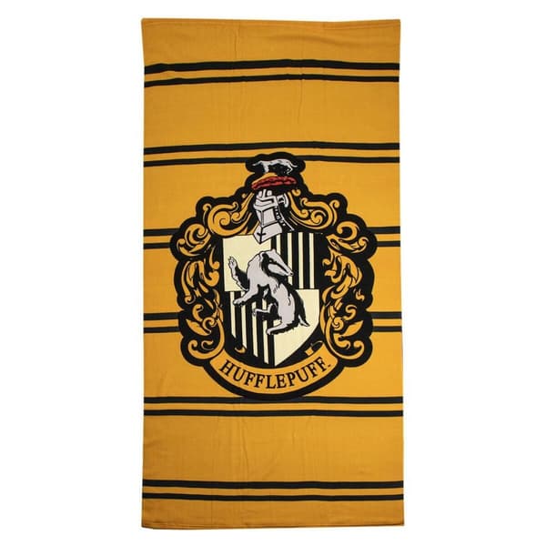 Strandhåndklæde Harry Potter Gul 90 x 180 cm