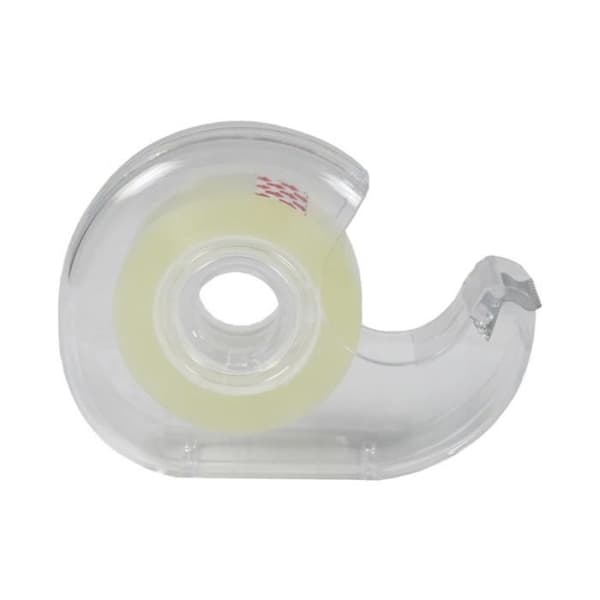 Cinta Celo Adhesivo Transparent 18 mm. x 33 Mts. Med Dispensador.