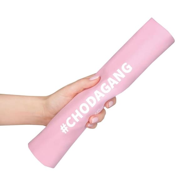 Skridsikkert, hurtigt tørrende fitness håndklæde Beactive Pink 100 x 50 cm