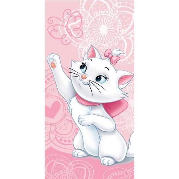 Disney Marie strandhandduk 70 * 140 cm NYHET Disney Marie strandhandduk 70 x 140 cm