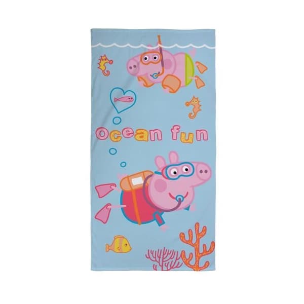 Peppa Pig Diving 100% bomullshandduk