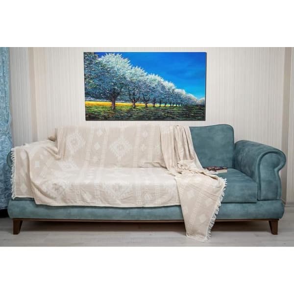 Bersuse Täcke Belize XXL 100 Bomull Beige