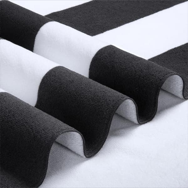 Bomclap Oversized 80*130CM strakt mikrofiber poolark - let, stort Cabana bade- og rejselagen til alle