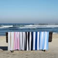 Miniatyrbillede 3 af 5: Bomclap 80*130CM strakt mikrofiber strandark - overdimensioneret, let, perfekt til voksenbadning og rejser