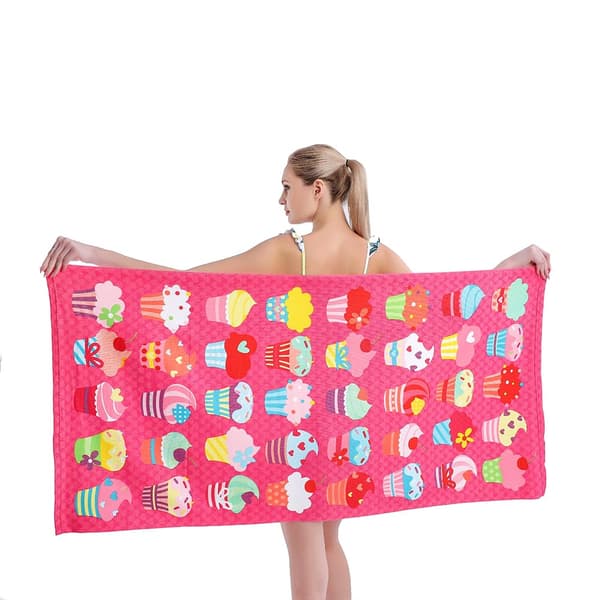 Bomclap 70 * 140 cm suuri venytetty kevyt mikrokuituallaslevy - ylimitoitettu, täydellinen cabana-kylpy- ja matkalakana