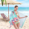 Miniatyrbillede 6 af 6: Bomclap Turtle Strandhåndklæde Microfiber 70x140cm - Let Sandløst Rejsehåndklæde til Pool/Yoga, Strandtilbehør til Voksne og Børn