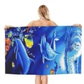 Miniatyrbillede 3 af 5: Bomclap Oversized 70x140CM Stretched Microfiber Pool Sheet - Stor, let, perfekt til voksnes svømmeture