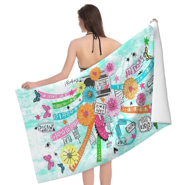 Bomclap 70x140CM suuri venytetty mikrokuituallaslevy - ylisuuri, kevyt, sopii miehille ja naisille