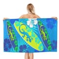 Pikkukuva 3 / 5: Bomclap Suuri 70x140 cm ylisuuri venytetty mikrokuitulevy - kevyt, täydellinen uima-altaalle ja cabanoille