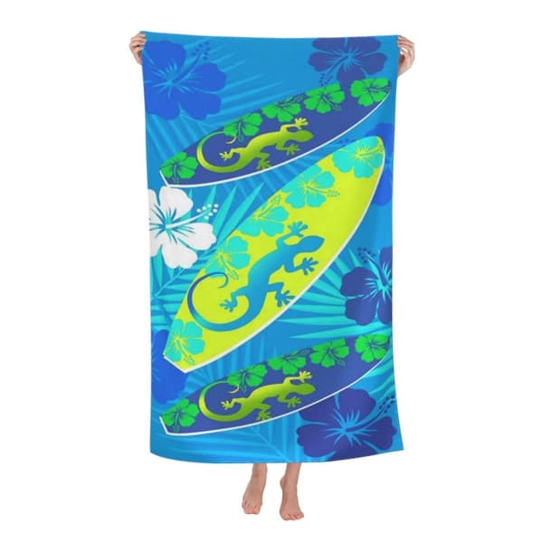 Bomclap Suuri 70x140 cm ylisuuri venytetty mikrokuitulevy - kevyt, täydellinen uima-altaalle ja cabanoille
