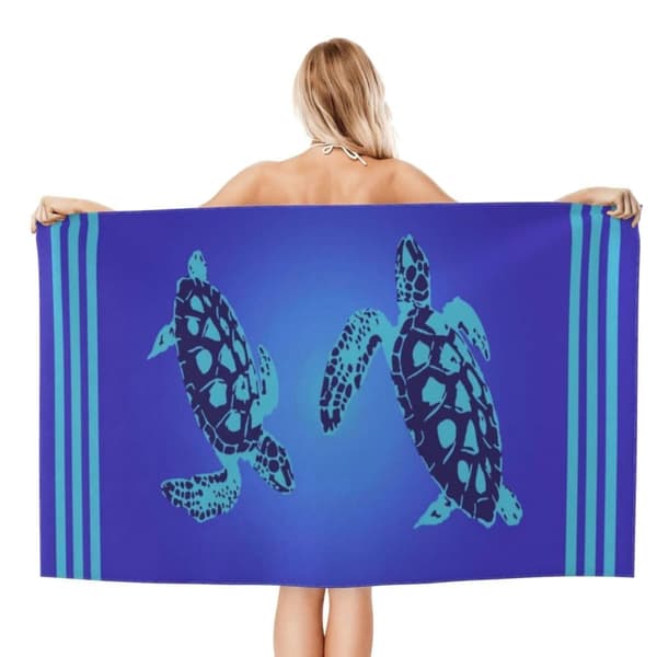 Bomclap Ylisuuri Venytetty Mikrokuituinen Allaslevy 70x140CM - Kevyt, täydellinen aikuisten kylpyihin