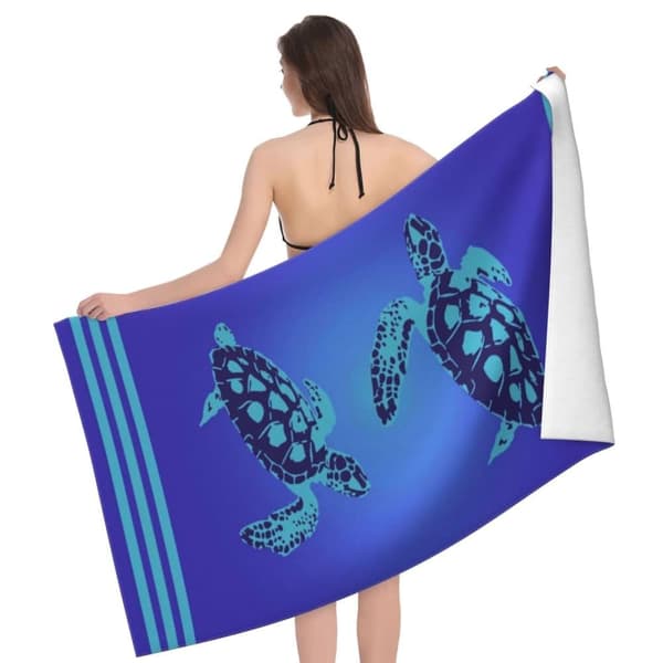 Bomclap Ylisuuri Venytetty Mikrokuituinen Allaslevy 70x140CM - Kevyt, täydellinen aikuisten kylpyihin