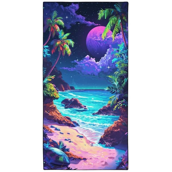 Bomclap 70x140CM Stor Letvægts Strakt Mikrofiber Poollagen - Overdimensioneret, Fantastisk til Strand og Rejser