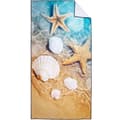Miniatyrbillede 1 af 5: Bomclap Store Strakte Mikrofiber Strandlagner 70x140CM - Overdimensioneret, Letvægts, Perfekt til Pooldage