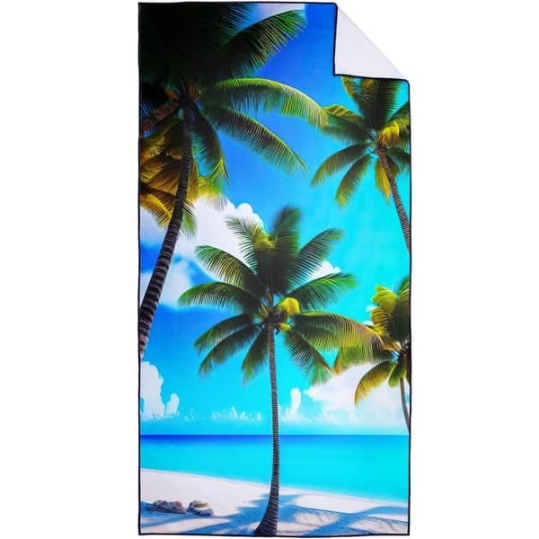 Bomclap 70x140CM suuret venytetyt mikrokuituiset rantalakanat - ylisuuret, kevyet, sopivat miehille ja naisille