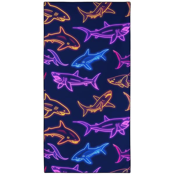 Bomclap 70x140CM store mikrofiber strandlagner - overdimensionerede, strakte, letvægts, ideelle til pool og cabna