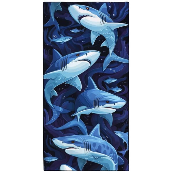 Bomclap Stora Streckade mikrofiber strandlakan 70x140CM - Överdimensionerade, lättviktiga, Bra för Cabana-relax