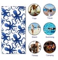 Miniatyrbillede 4 af 4: Bomclap Oversized Stretched Microfiber Beach Sheets 70x140CM - Letvægts, perfekt til voksnes bade og rejser