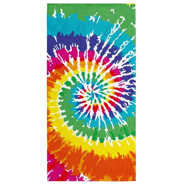 Bomclap Rantapyyhe 70x140 cm - Värikäs solmio - Väri - Kuvio Nopeasti kuivuva kylpypyyhe Matkapyyhe
