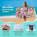 Miniatyrbillede 2 af 5: Bomclap Ergonomisk Design 70*140CM Stor Strakt Microfiber Cabana Sadel - Let, behagelig at ligge på