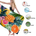 Pikkukuva 4 / 4: Bomclap Rantapyyhe 70x140cm - Frucht - Mix - Design - Kylpypyyhe Matkapyyhe