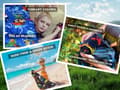 Miniatyrbillede 2 af 5: Bomclap Pirate Microfiber Strandhåndklæde Badehåndklæde Børn - Tynd Stor 80x160 cm - Absorberende, Sandfri, Letvægts - Svømning, Pool, Sport